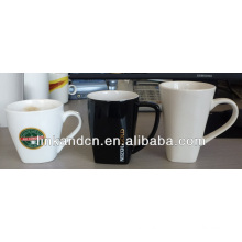 Caneca de café cerâmica preta bonito bonita 350ml